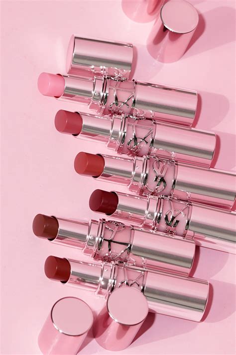 ysl tinted lip balm swatches|candy glow tinted butter balm.